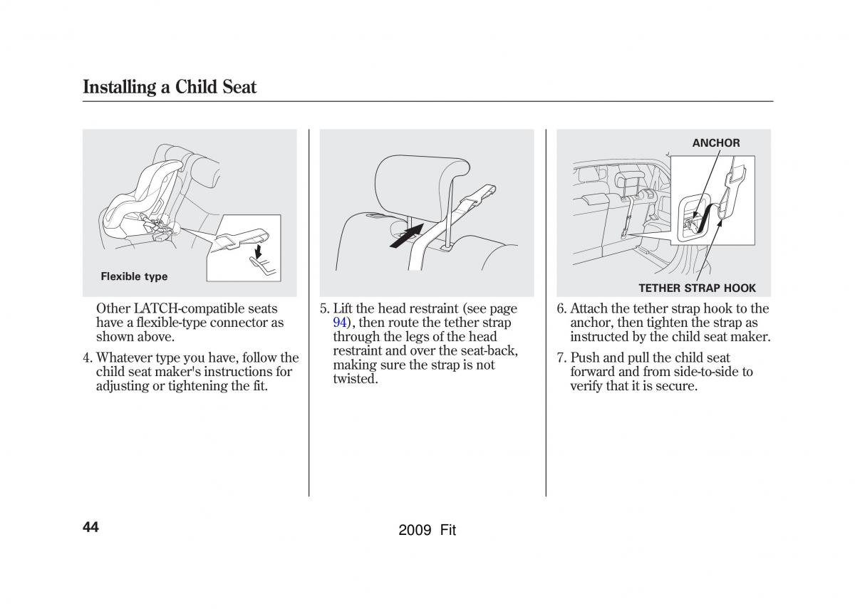 manual Honda Jazz Honda Jazz III 3 Fit II manual / page 47