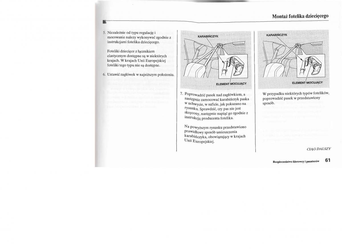 manual  Honda Jazz III 3 Fit II instrukcja / page 64