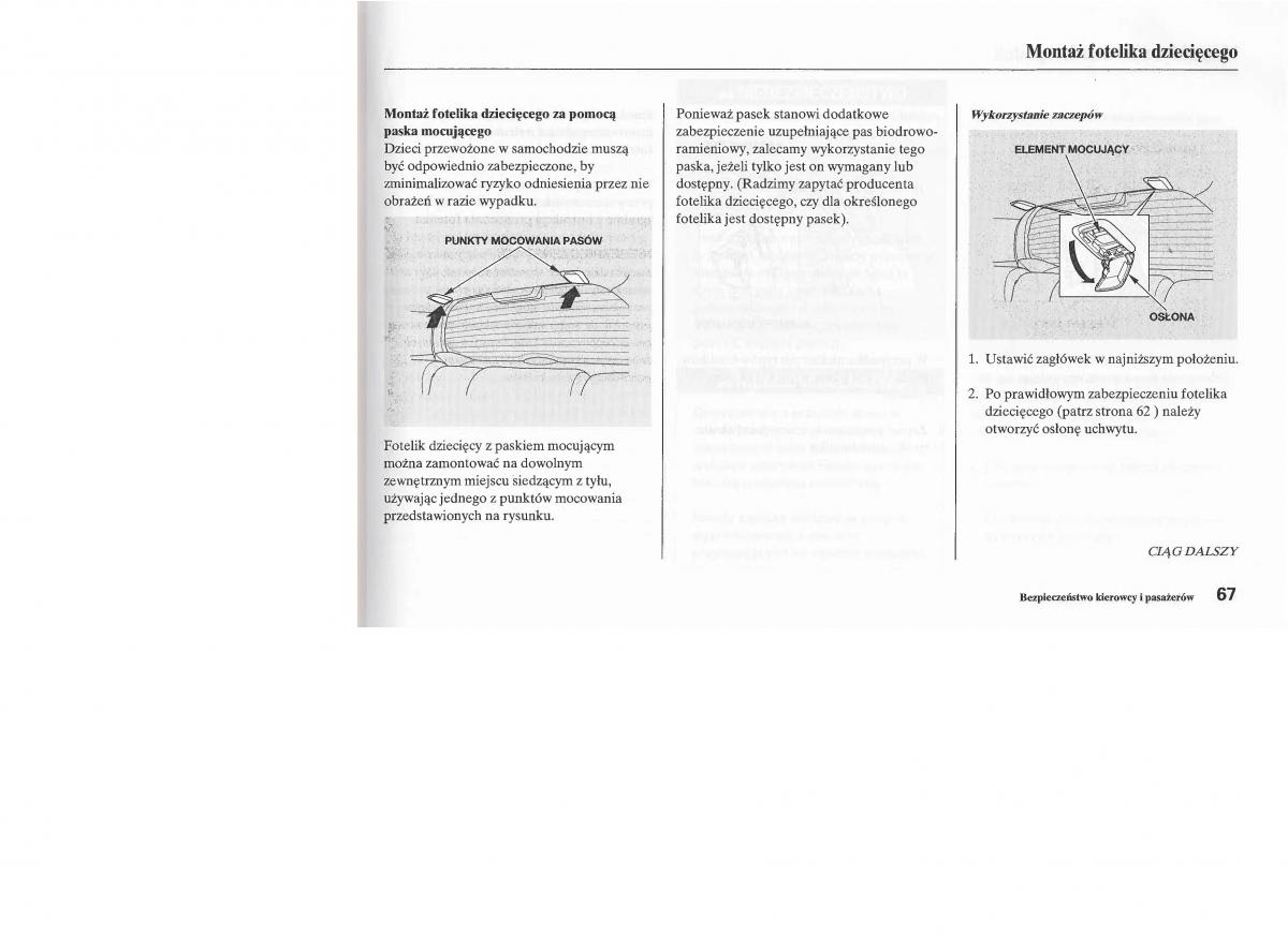 manual  Honda Jazz III 3 Fit II instrukcja / page 68