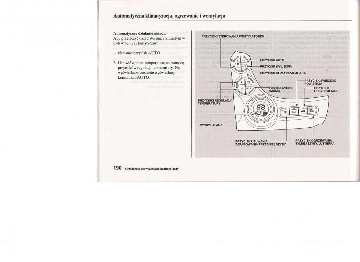 manual  Honda Jazz III 3 Fit II instrukcja / page 189