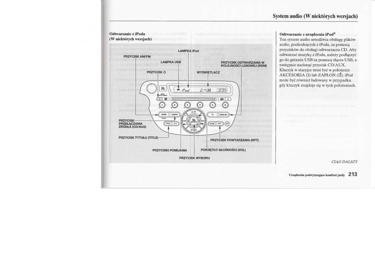 manual  Honda Jazz III 3 Fit II instrukcja / page 212