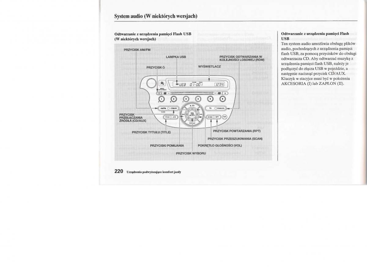 manual  Honda Jazz III 3 Fit II instrukcja / page 219