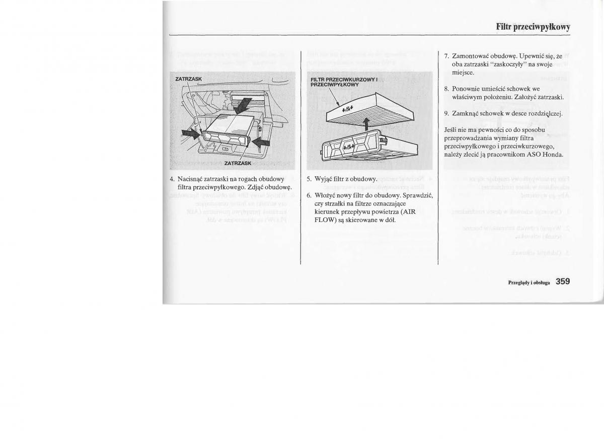 manual  Honda Jazz III 3 Fit II instrukcja / page 356