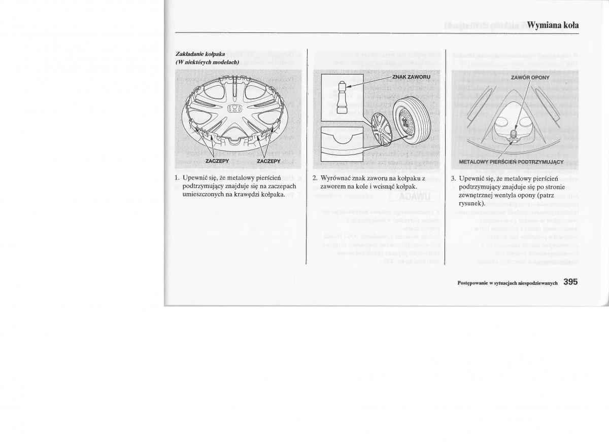 manual  Honda Jazz III 3 Fit II instrukcja / page 394