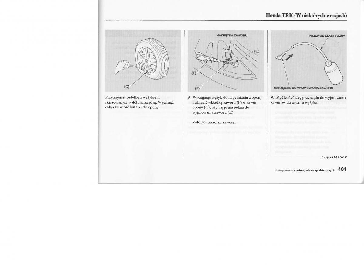 manual  Honda Jazz III 3 Fit II instrukcja / page 400