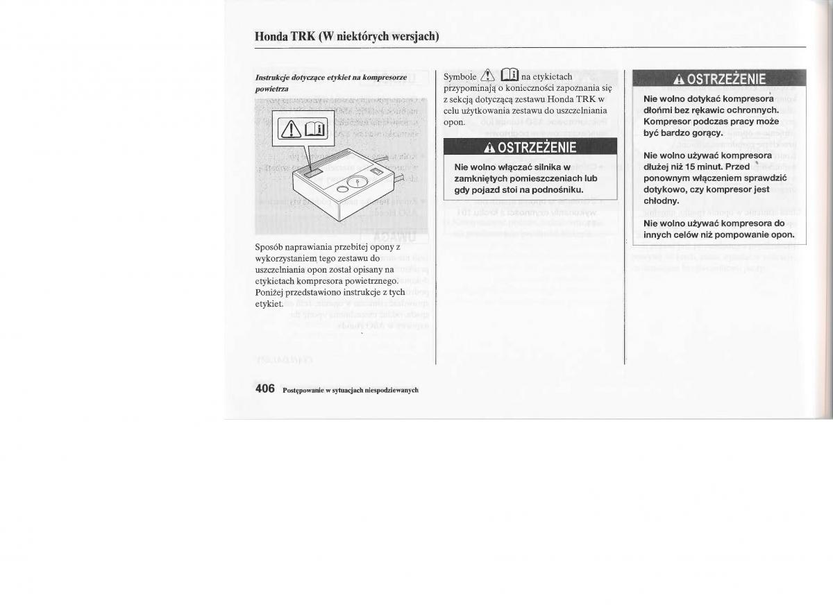 manual  Honda Jazz III 3 Fit II instrukcja / page 405