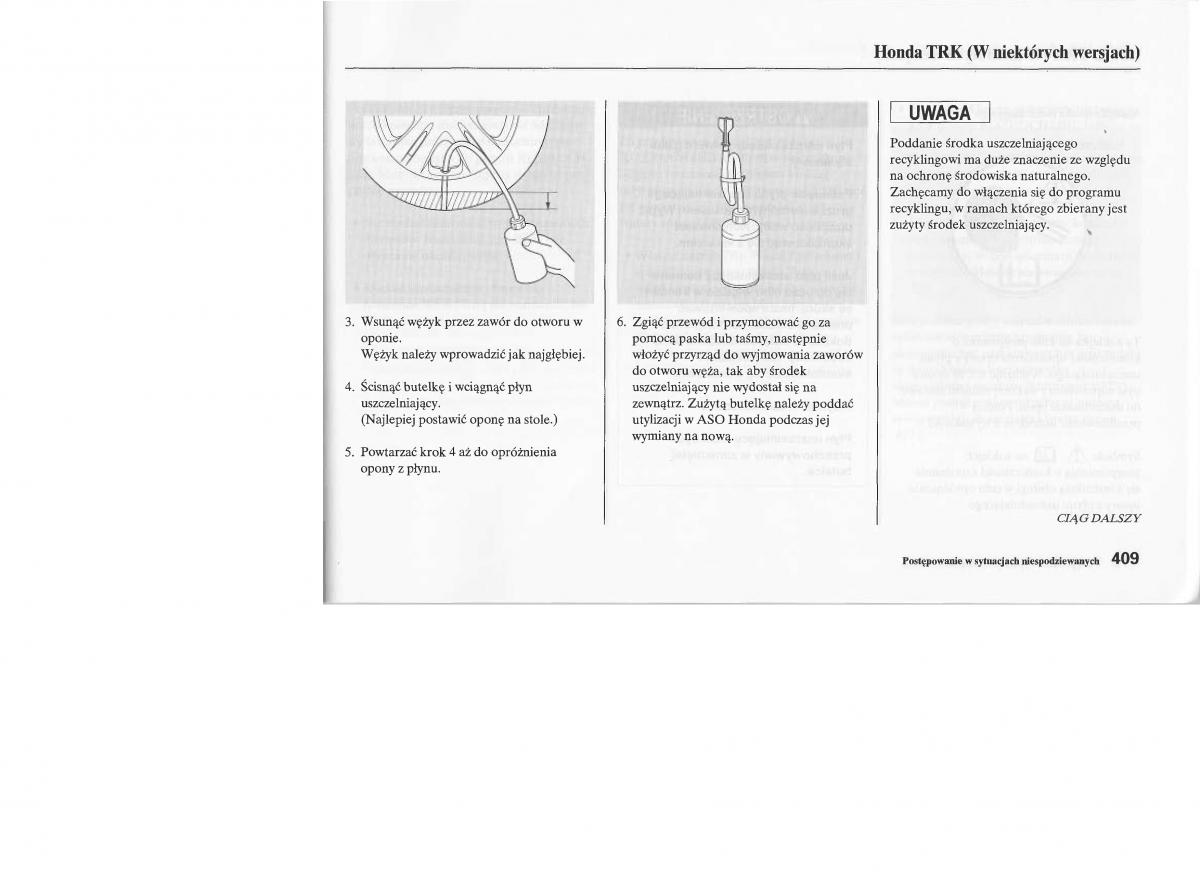 manual  Honda Jazz III 3 Fit II instrukcja / page 408