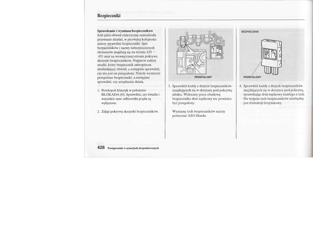 manual  Honda Jazz III 3 Fit II instrukcja / page 425