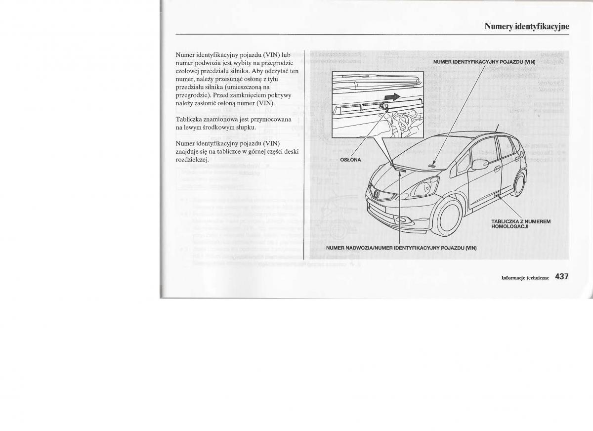 manual  Honda Jazz III 3 Fit II instrukcja / page 436