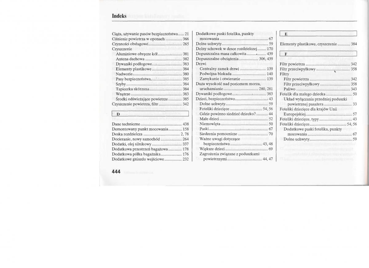 manual  Honda Jazz III 3 Fit II instrukcja / page 443