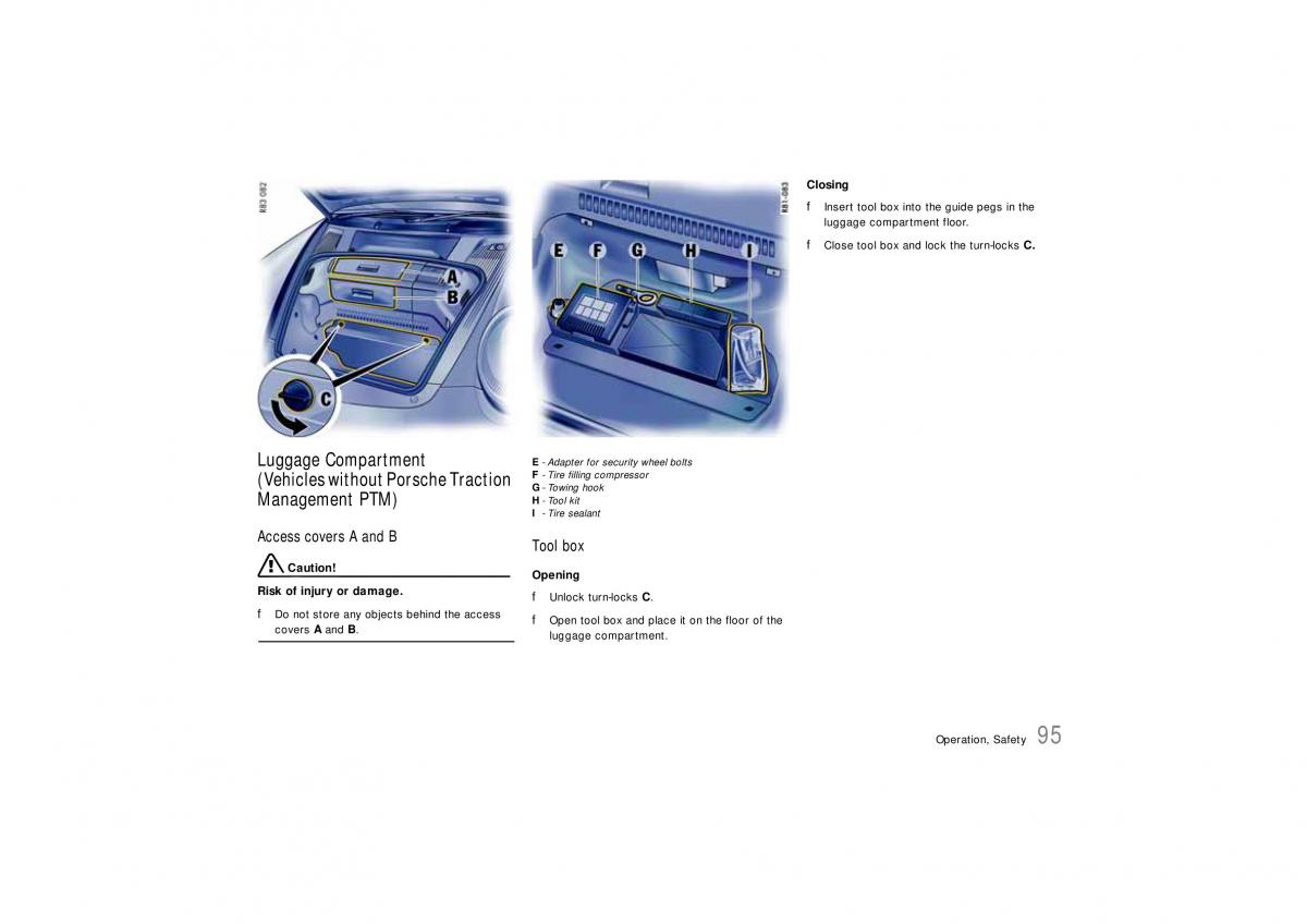 Porsche Carrera 911 997 owners manual / page 97