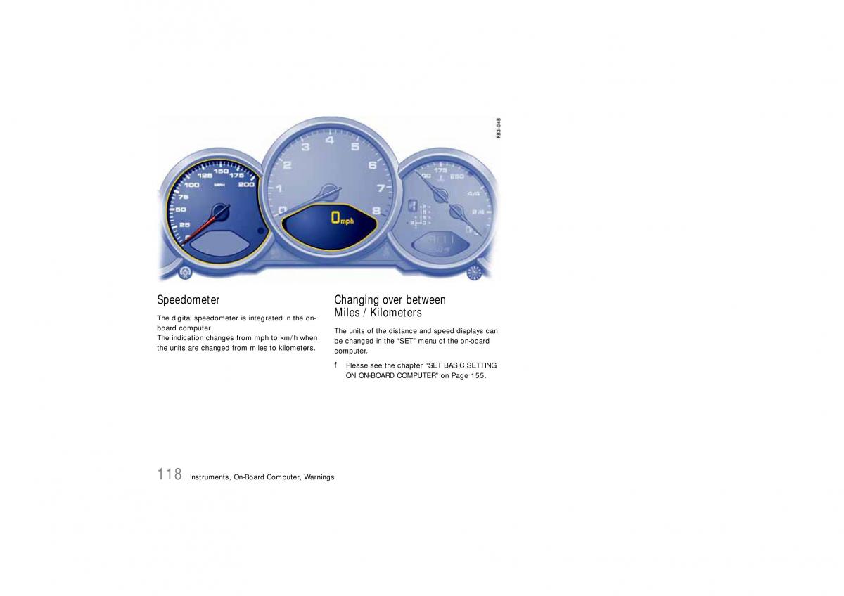 Porsche Carrera 911 997 owners manual / page 120