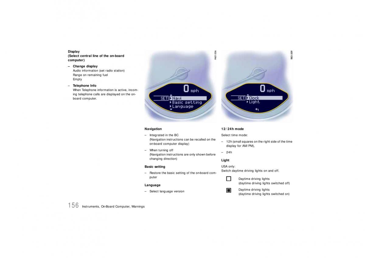 Porsche Carrera 911 997 owners manual / page 158