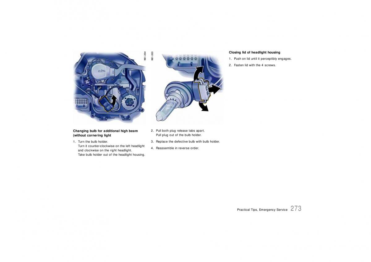 Porsche Carrera 911 997 owners manual / page 275