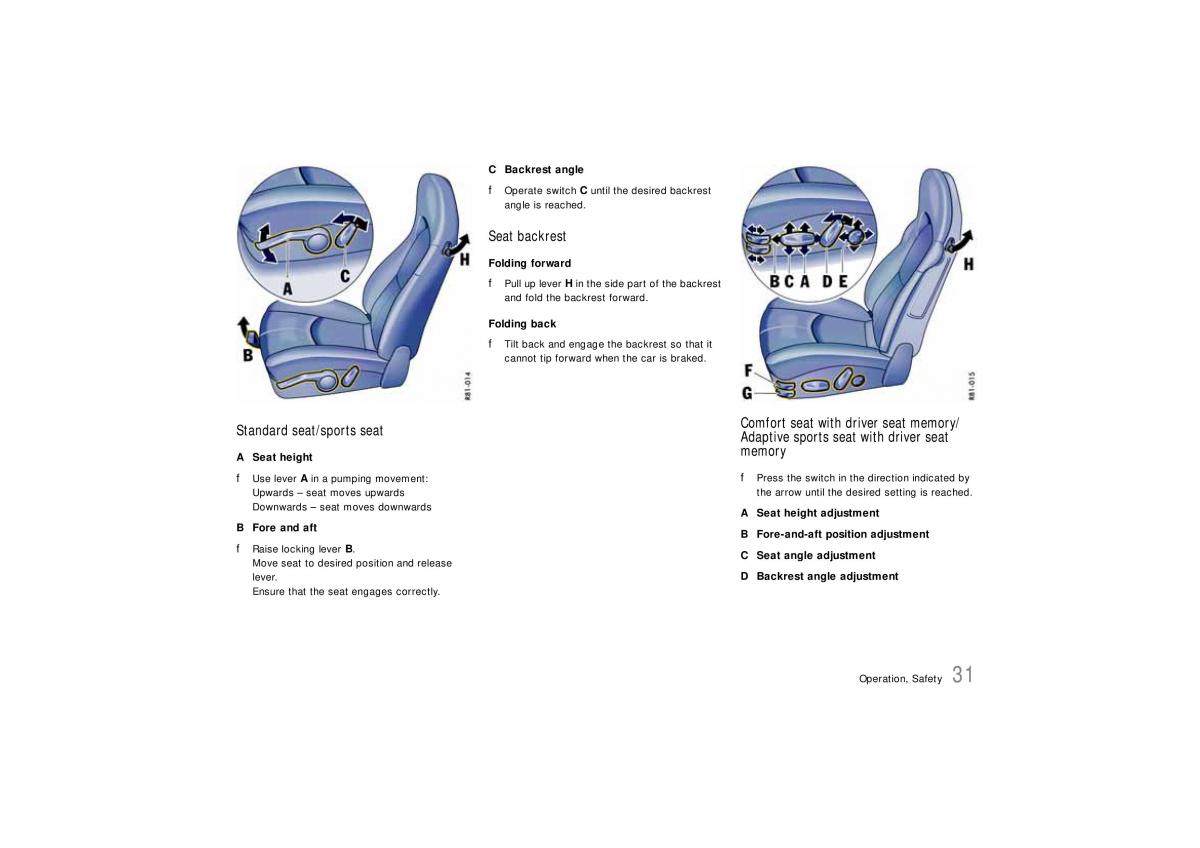 Porsche Carrera 911 997 owners manual / page 33