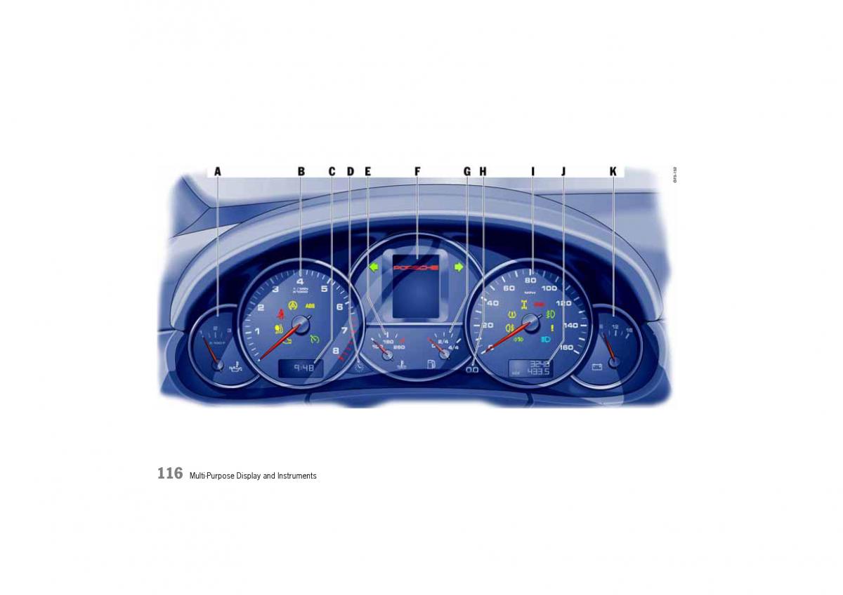 Porsche Cayenne I 1 owners manual / page 116