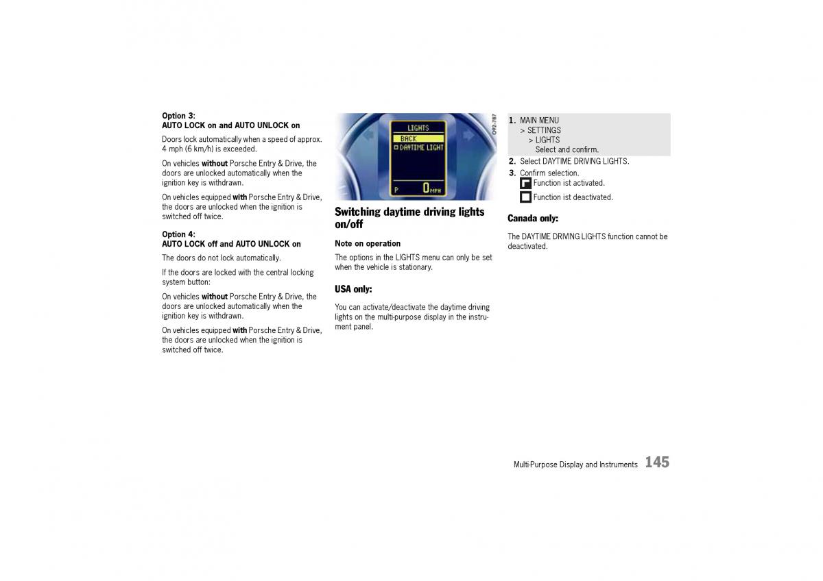 Porsche Cayenne I 1 owners manual / page 145