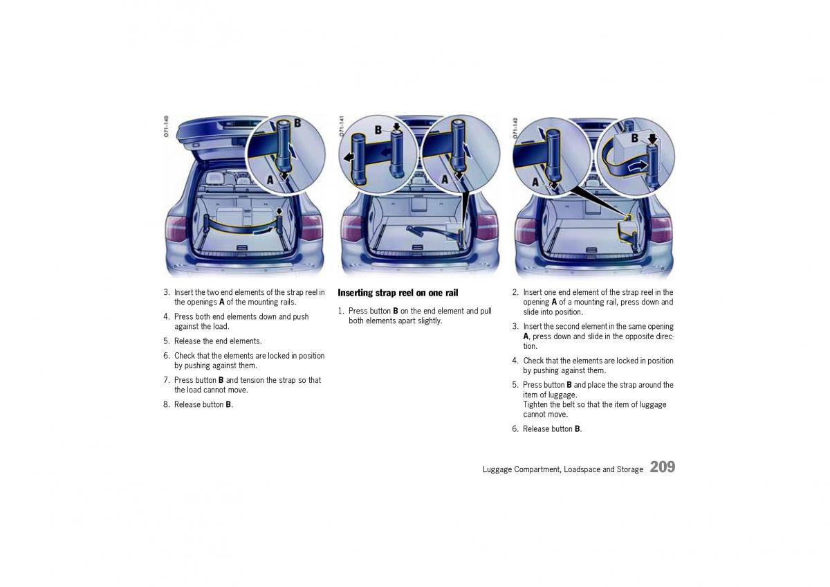 Porsche Cayenne I 1 owners manual / page 209