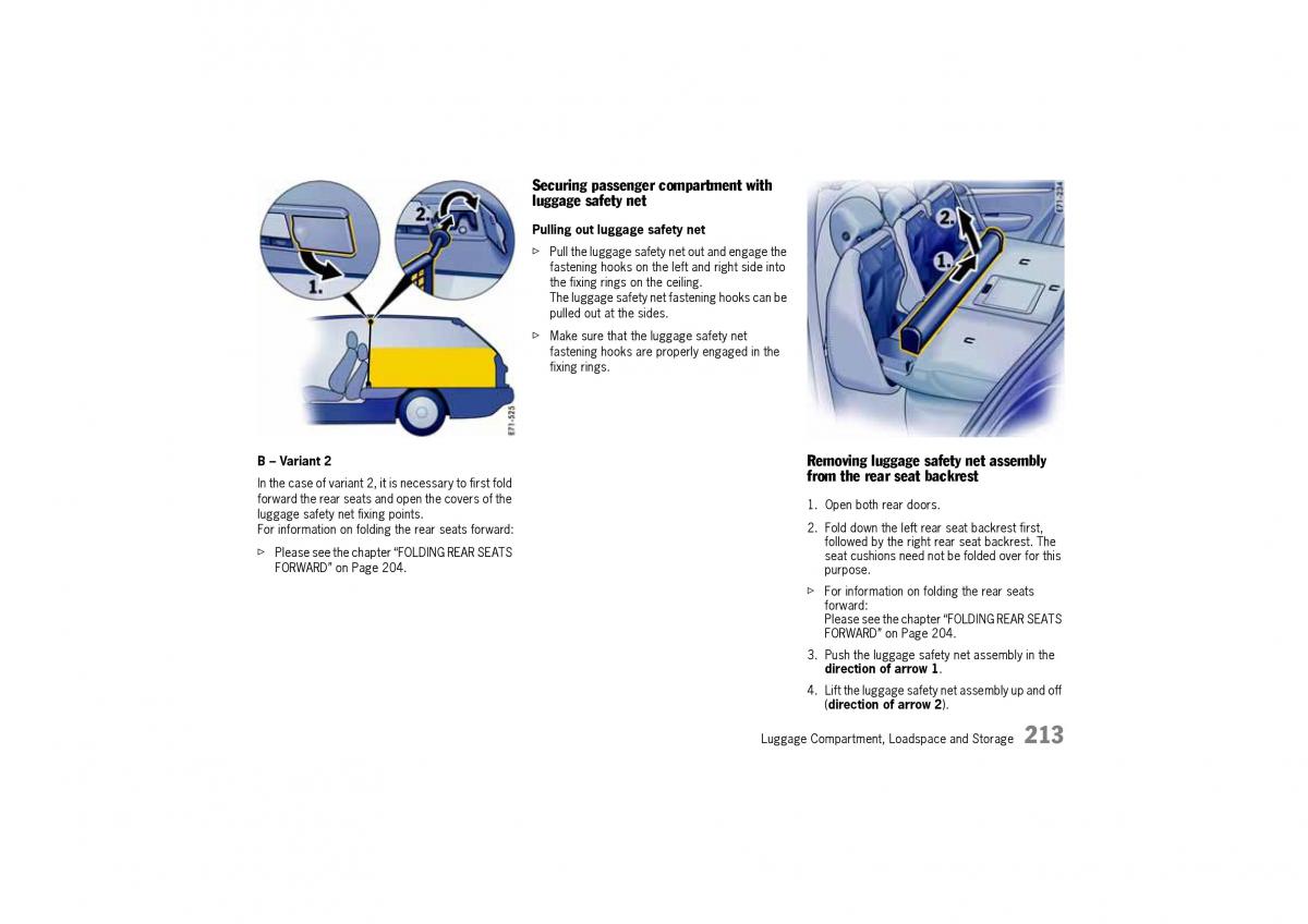 Porsche Cayenne I 1 owners manual / page 213