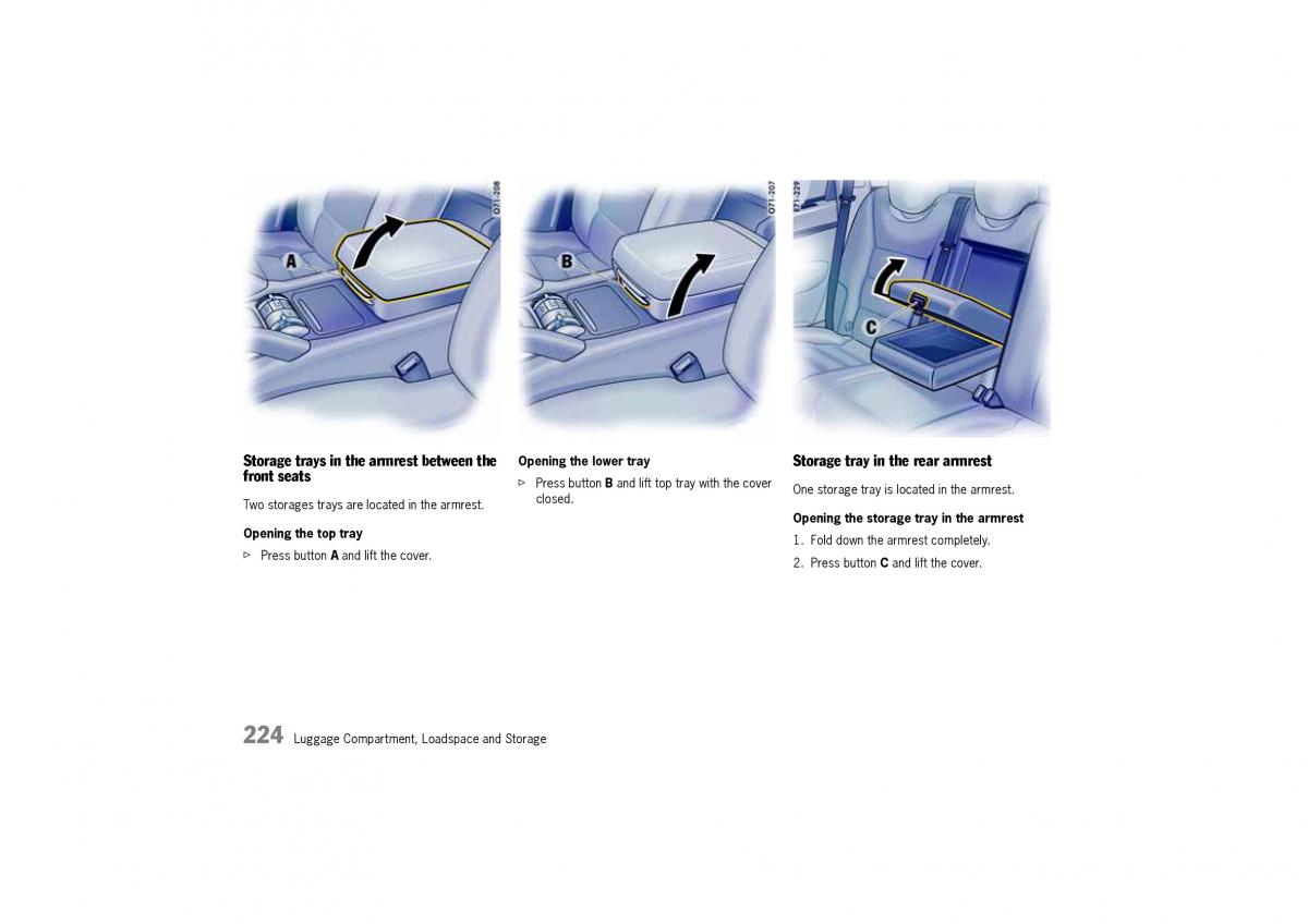 Porsche Cayenne I 1 owners manual / page 224