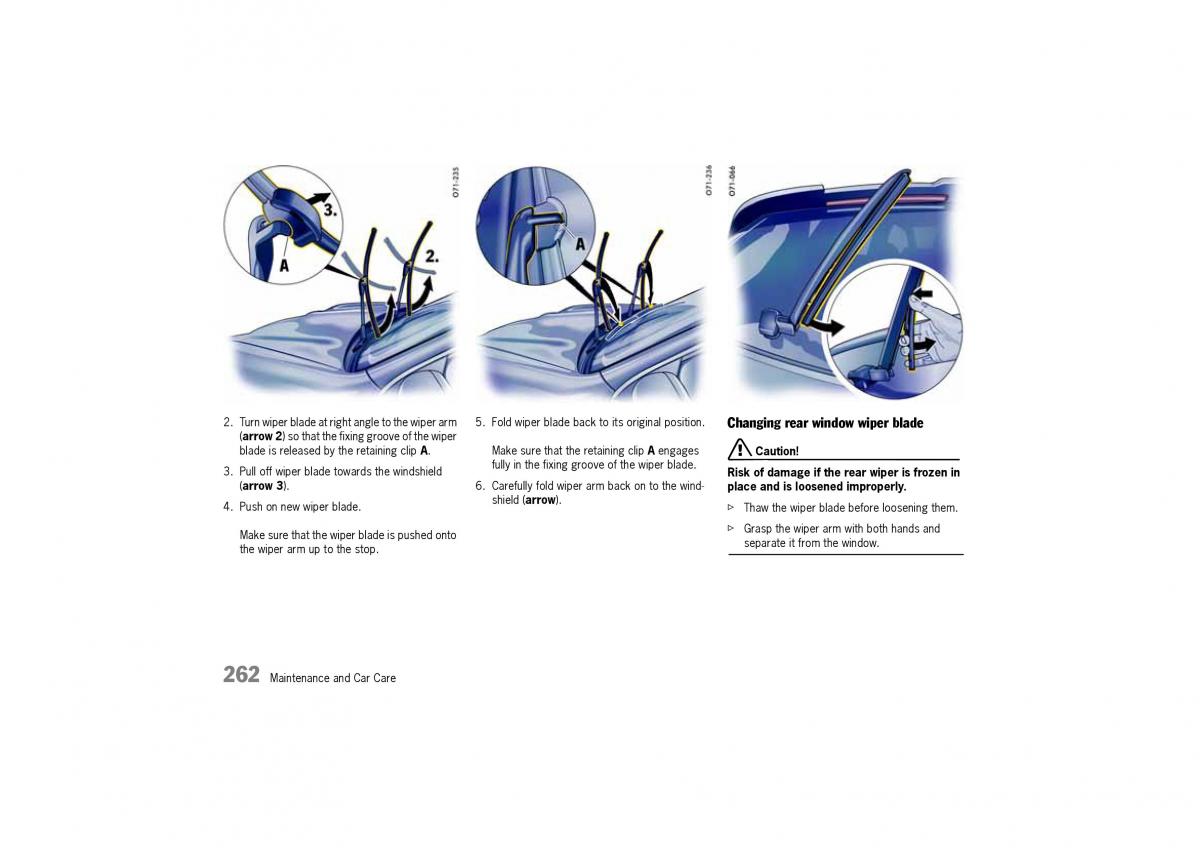 Porsche Cayenne I 1 owners manual / page 262