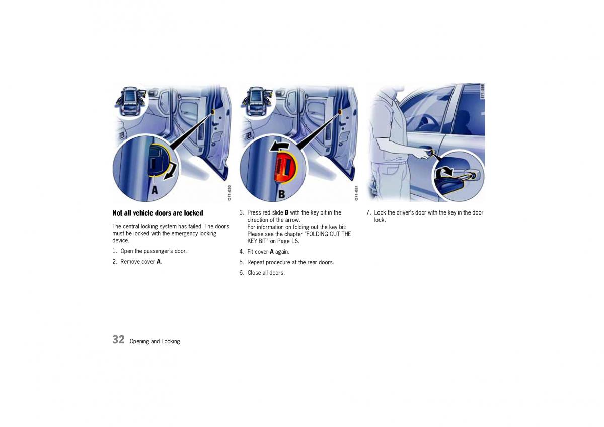 Porsche Cayenne I 1 owners manual / page 32