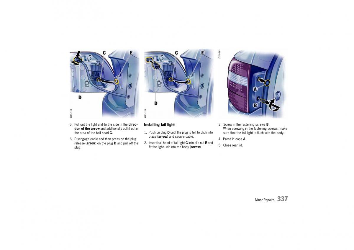 Porsche Cayenne I 1 owners manual / page 337