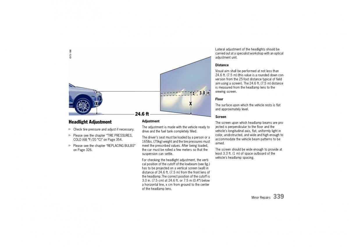 Porsche Cayenne I 1 owners manual / page 339