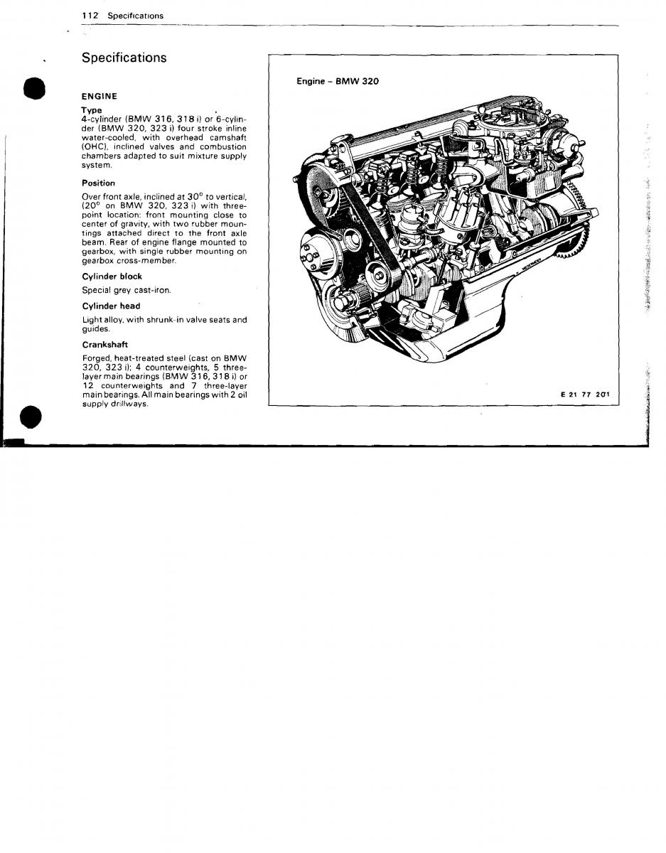 manual BMW 3 E21 BMW 3 E21 316 318i 320 323i owners manual / page 105