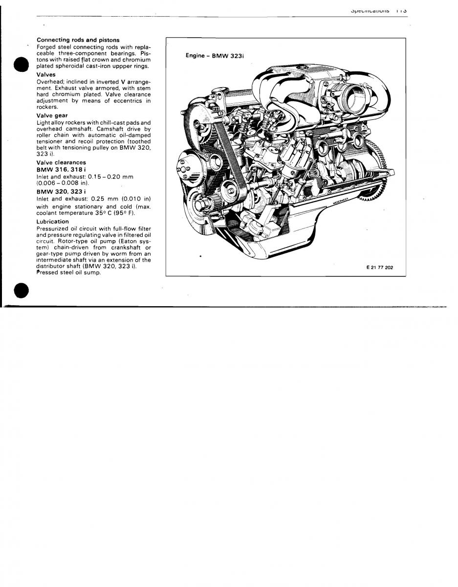 manual BMW 3 E21 BMW 3 E21 316 318i 320 323i owners manual / page 106