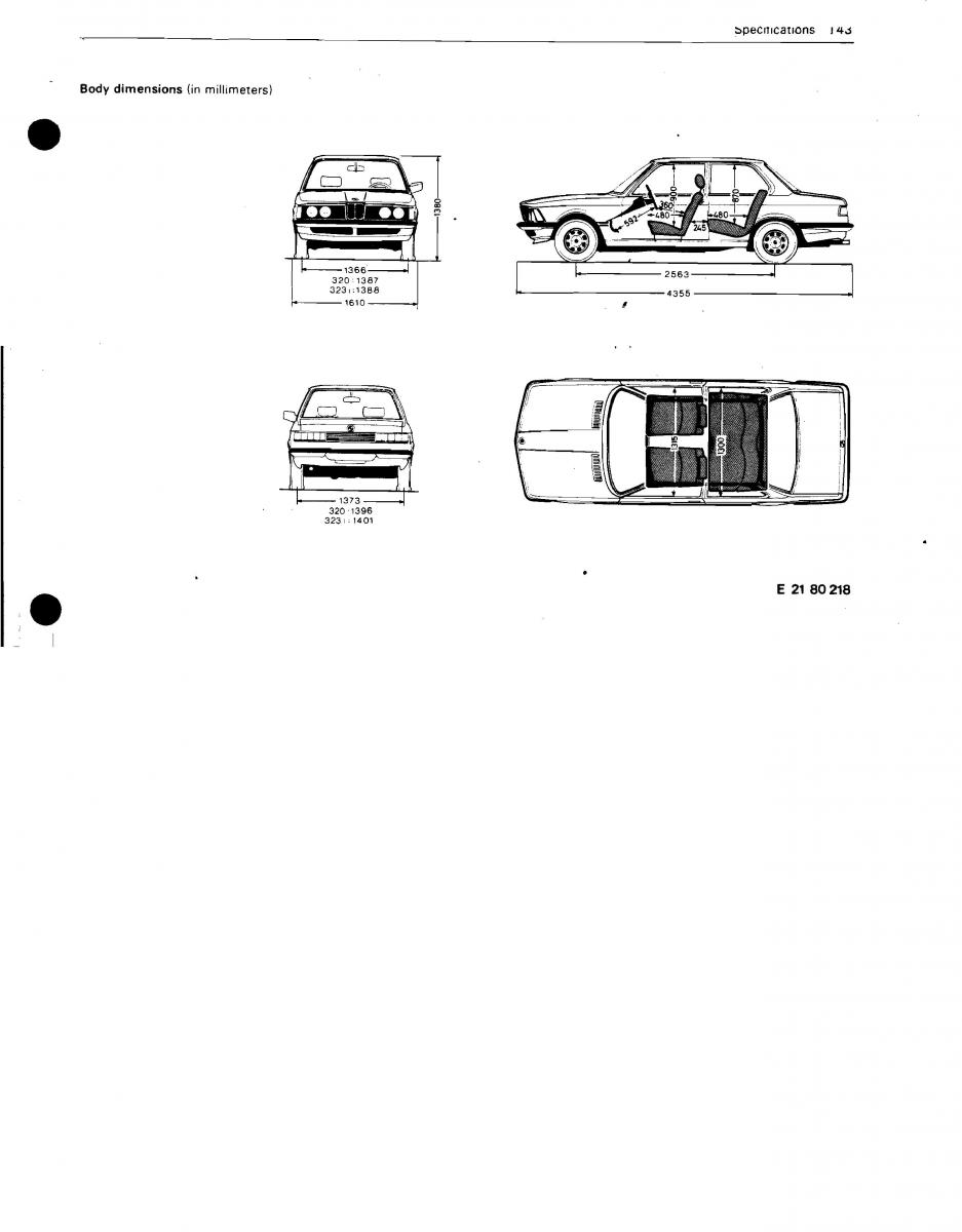 manual BMW 3 E21 BMW 3 E21 316 318i 320 323i owners manual / page 135