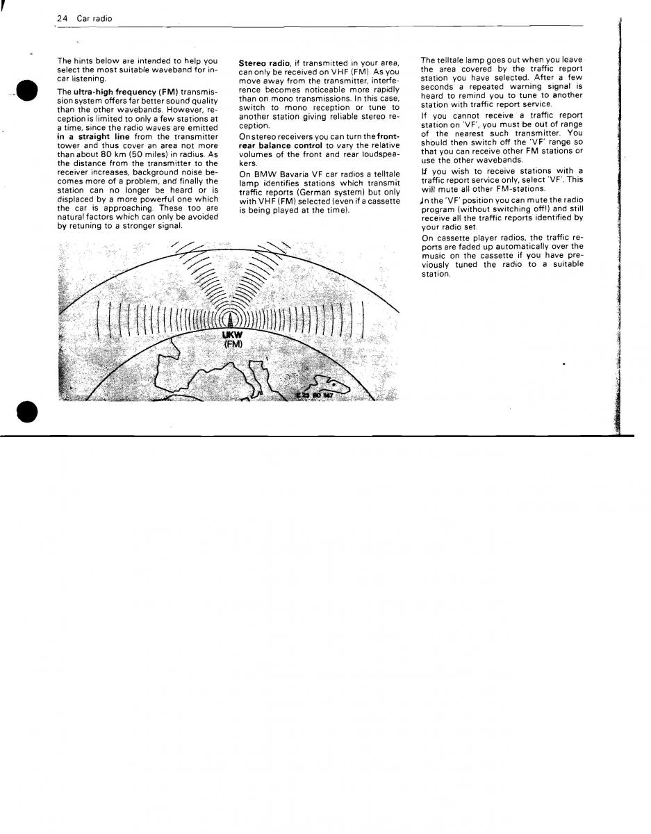 manual BMW 3 E21 BMW 3 E21 316 318i 320 323i owners manual / page 23