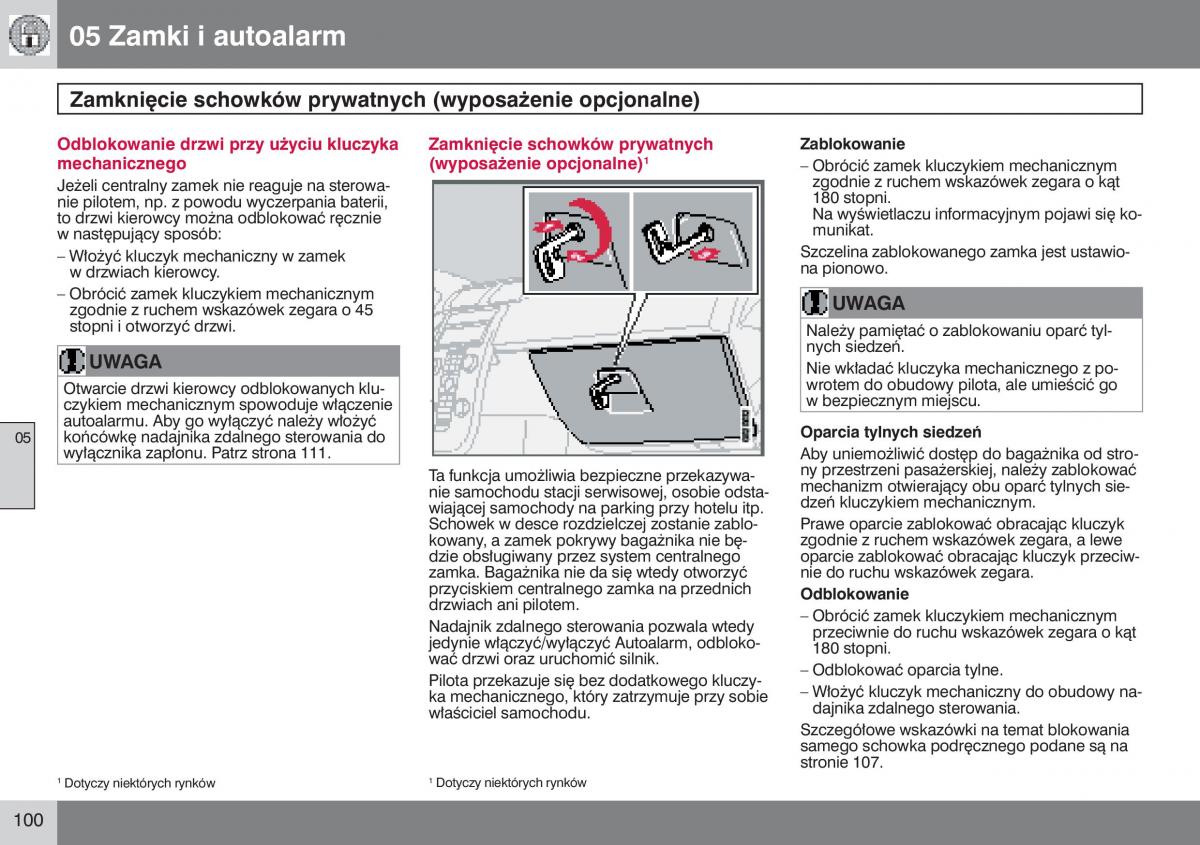 manual  Volvo S40 II instrukcja / page 101