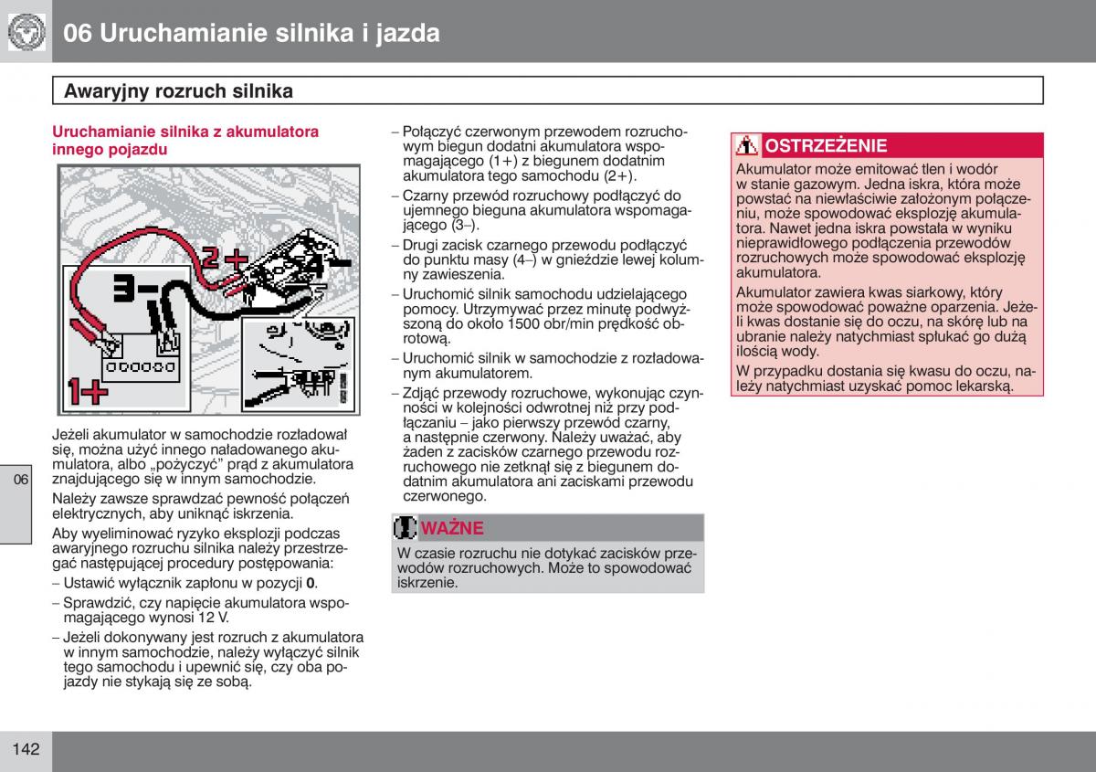 manual  Volvo S40 II instrukcja / page 143