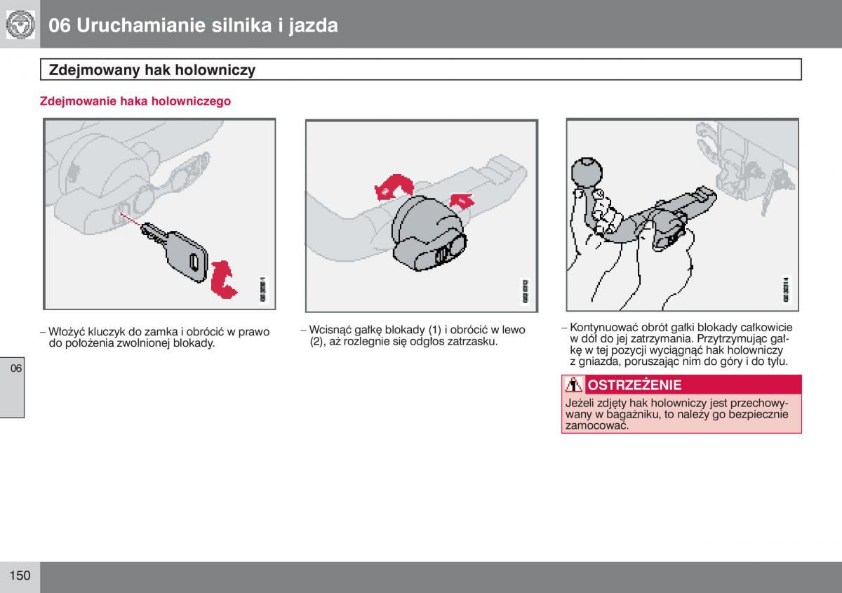 Volvo S40 II instrukcja obslugi / page 151