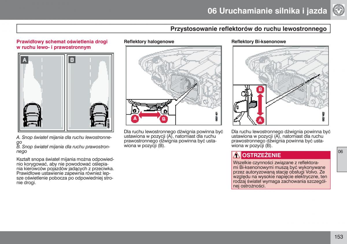 manual  Volvo S40 II instrukcja / page 154