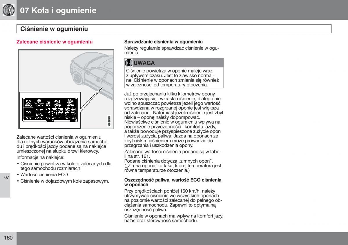 manual  Volvo S40 II instrukcja / page 161