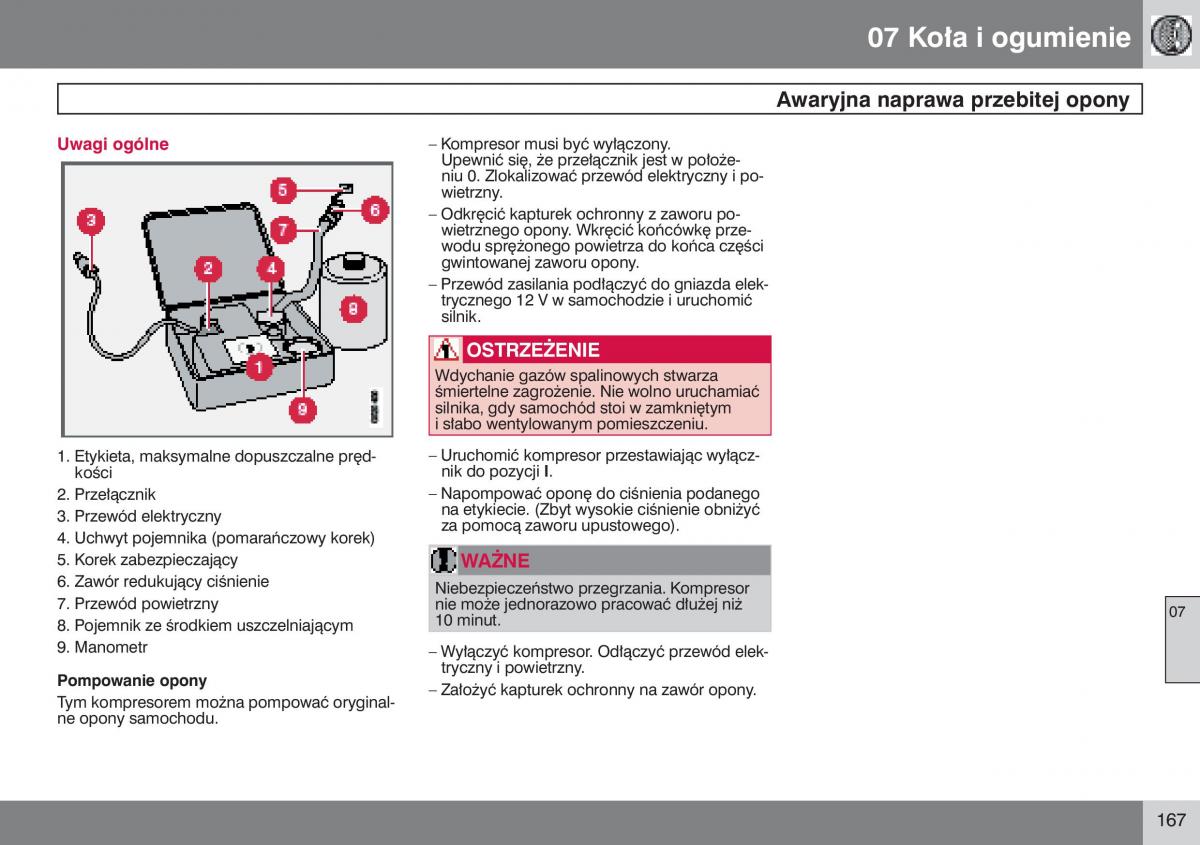 manual  Volvo S40 II instrukcja / page 168