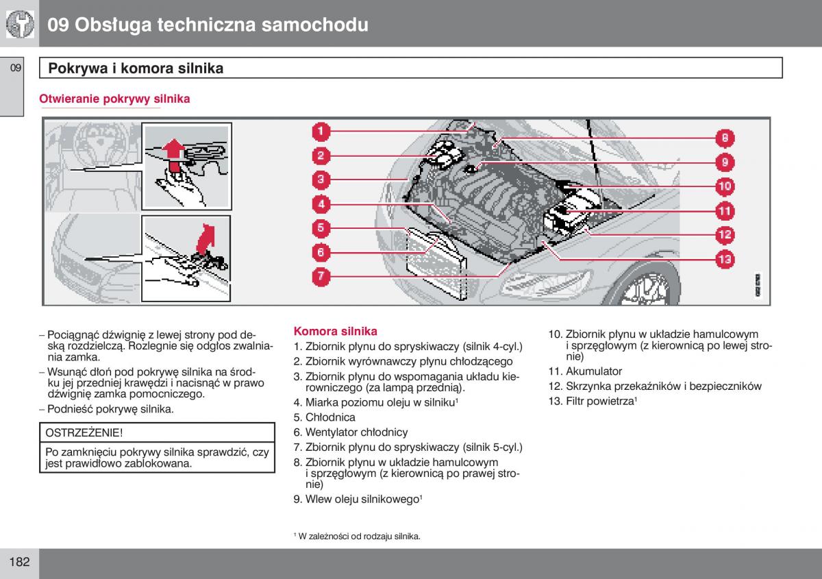 Volvo S40 II instrukcja obslugi / page 183