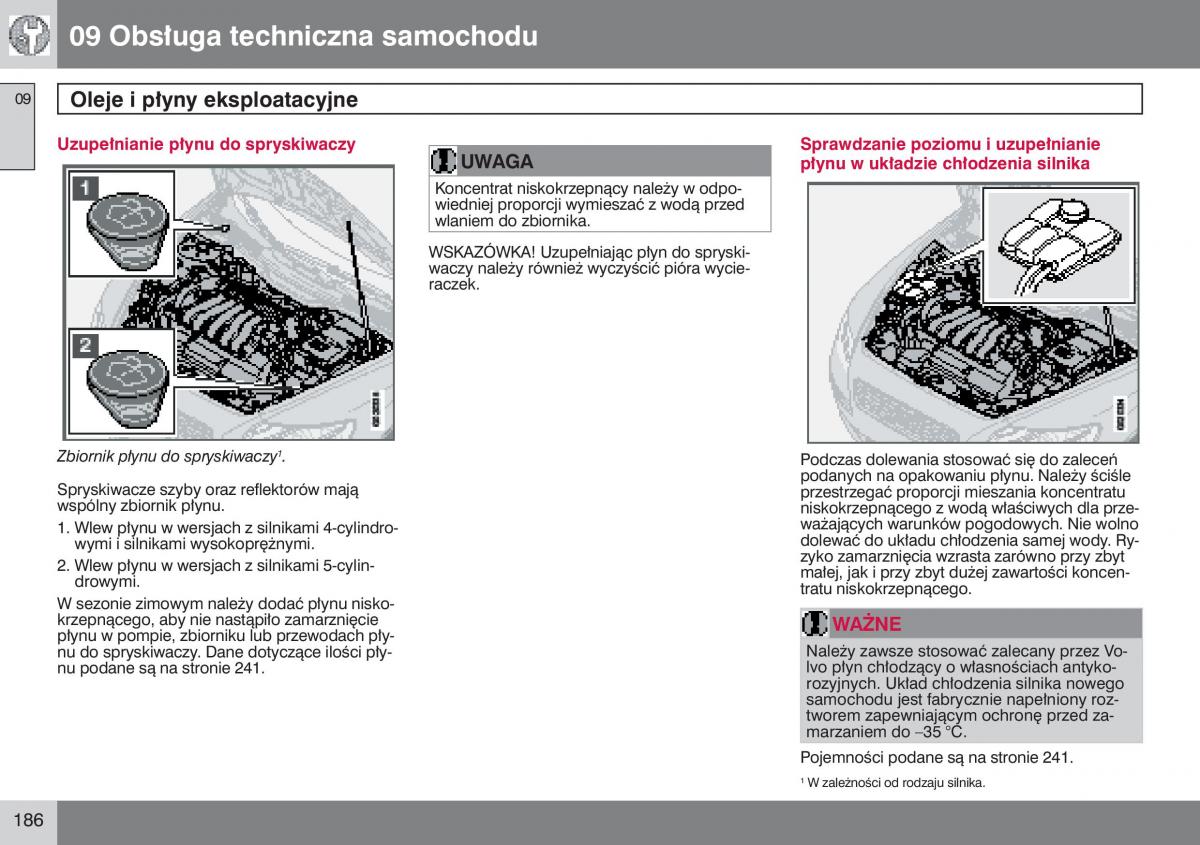 manual  Volvo S40 II instrukcja / page 187