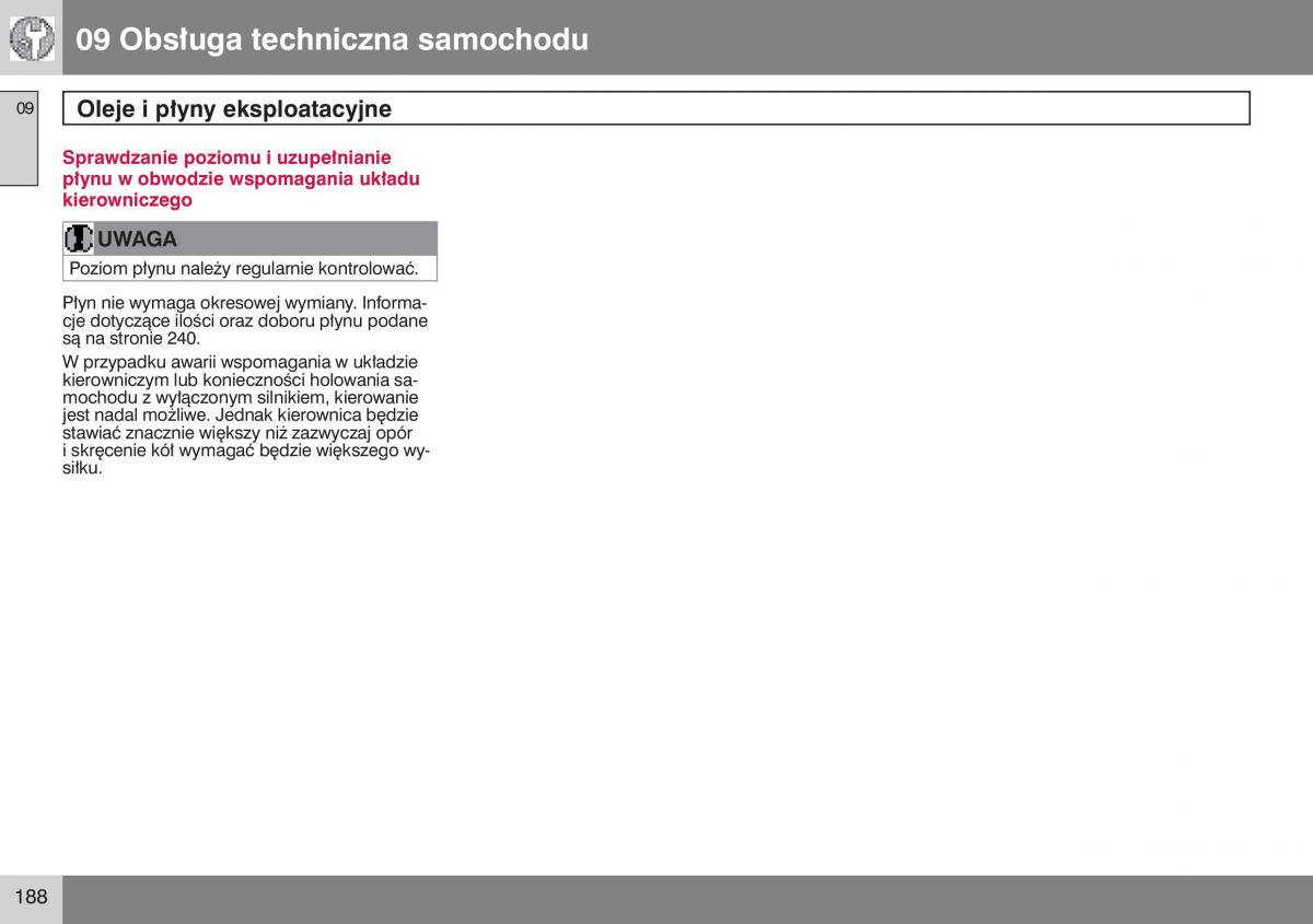 manual  Volvo S40 II instrukcja / page 189