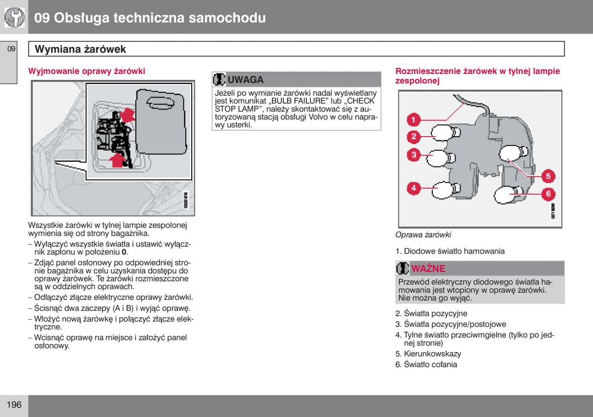 manual  Volvo S40 II instrukcja / page 197