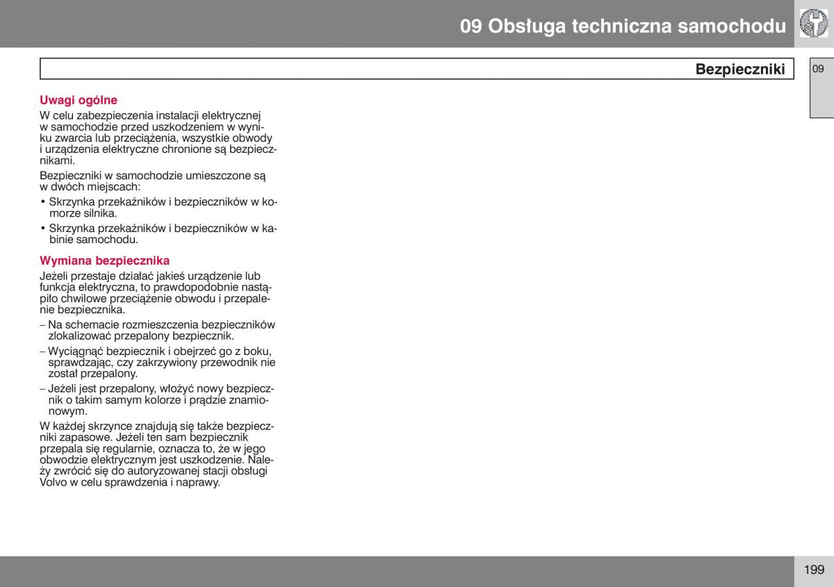 manual  Volvo S40 II instrukcja / page 200