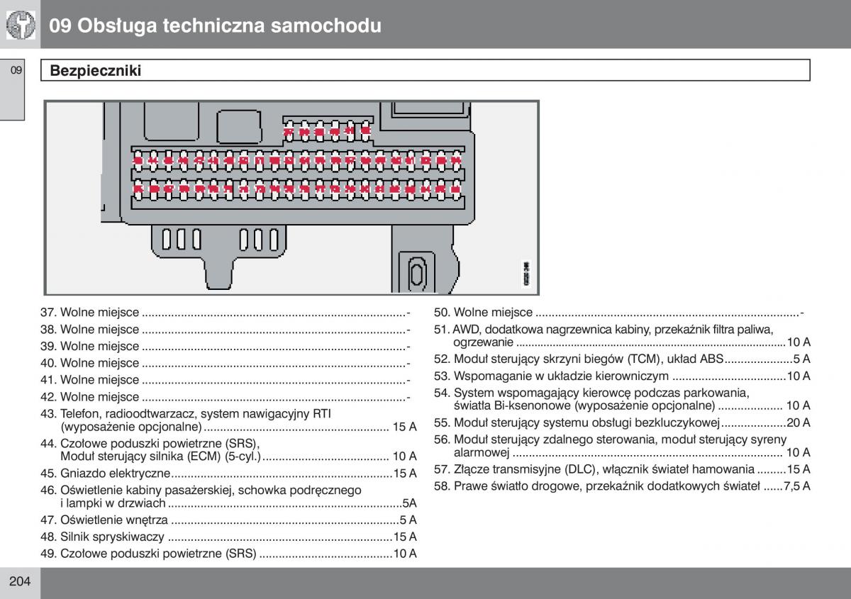 manual  Volvo S40 II instrukcja / page 205