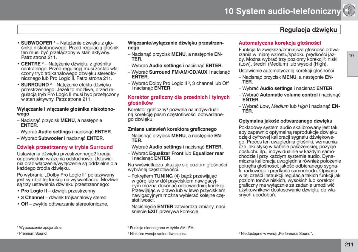 manual  Volvo S40 II instrukcja / page 212