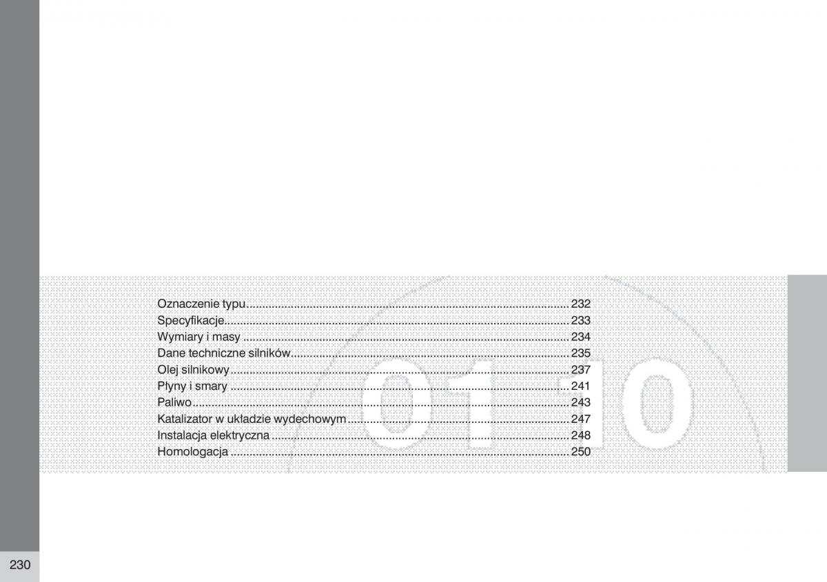 manual  Volvo S40 II instrukcja / page 231