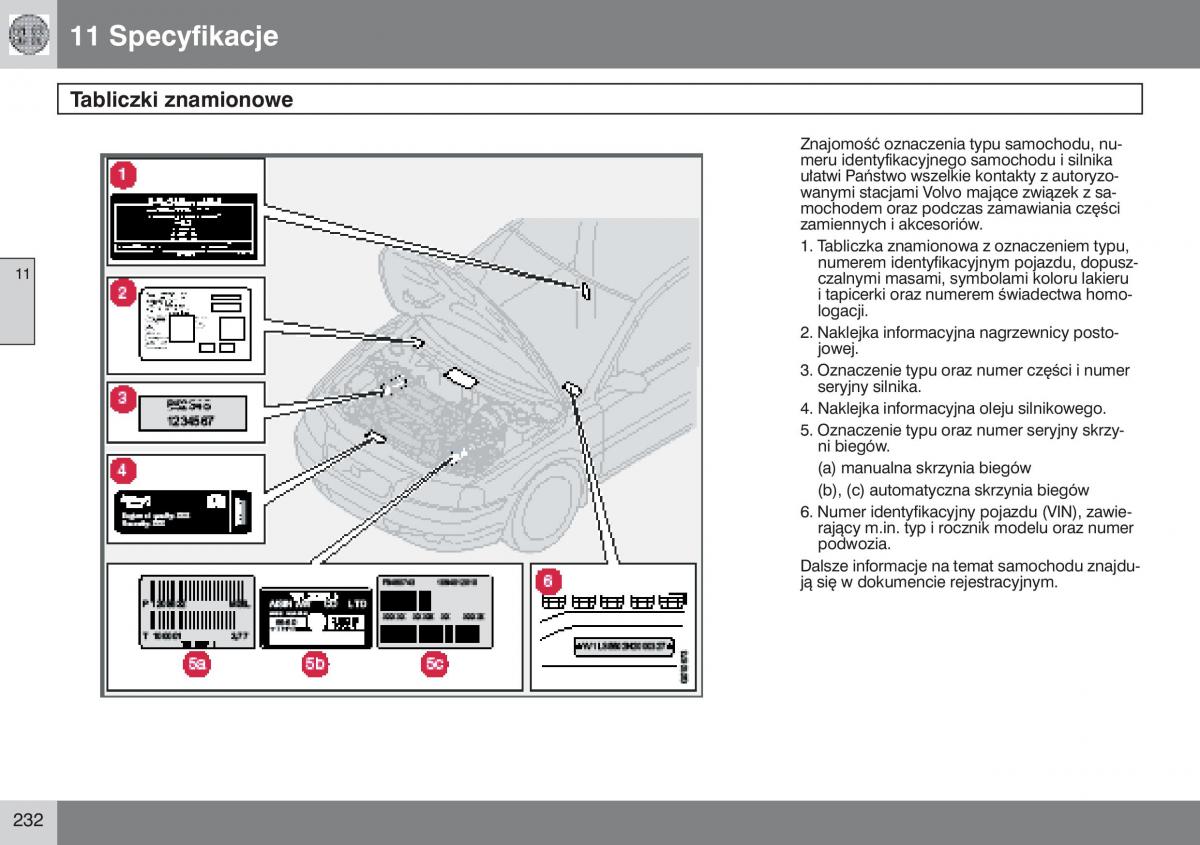 Volvo S40 II instrukcja obslugi / page 233