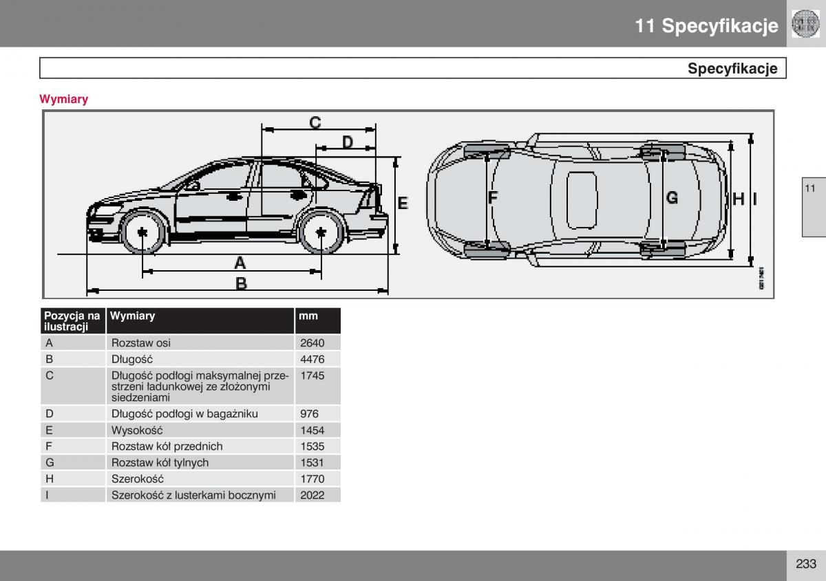 manual  Volvo S40 II instrukcja / page 234