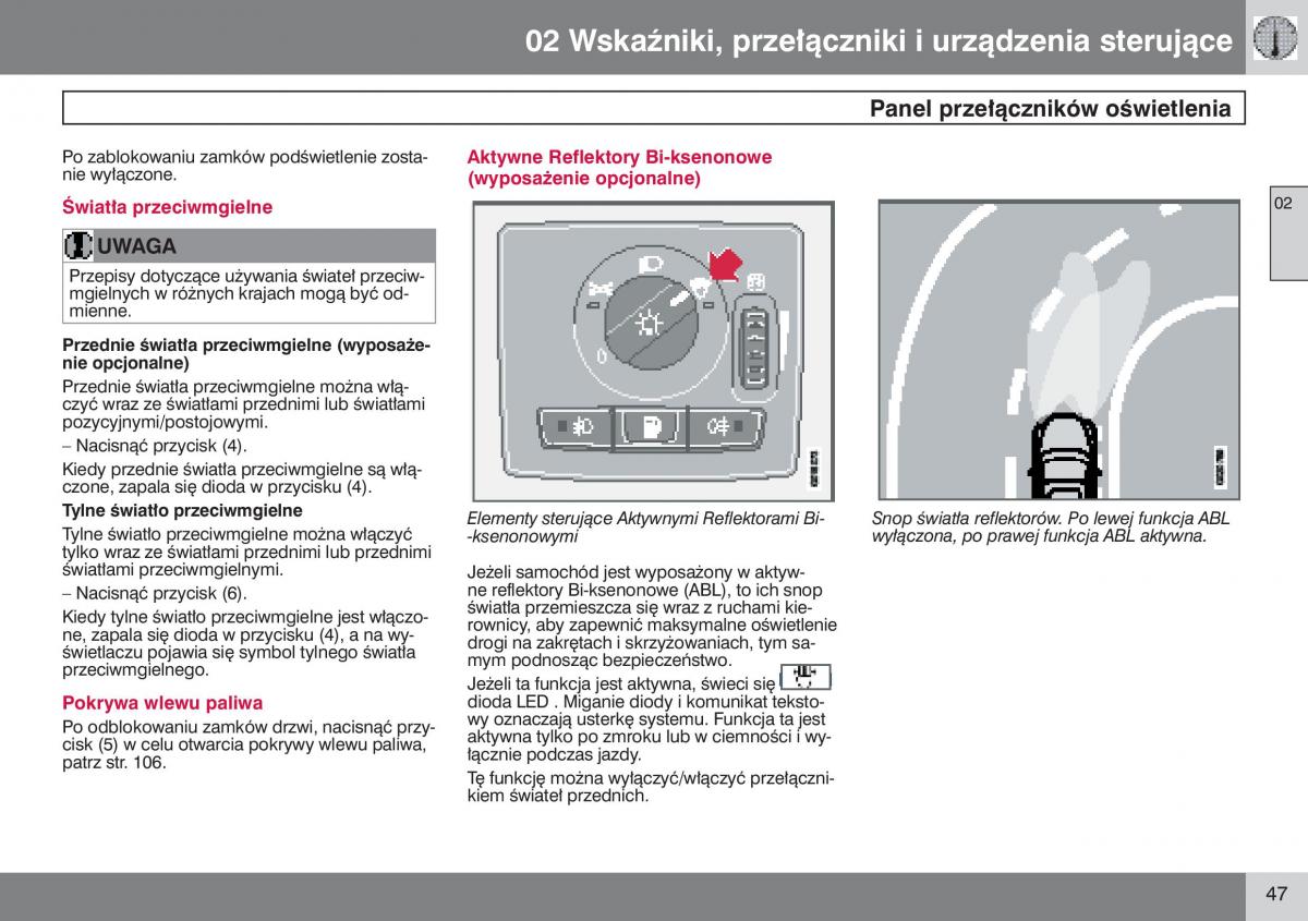 manual  Volvo S40 II instrukcja / page 48