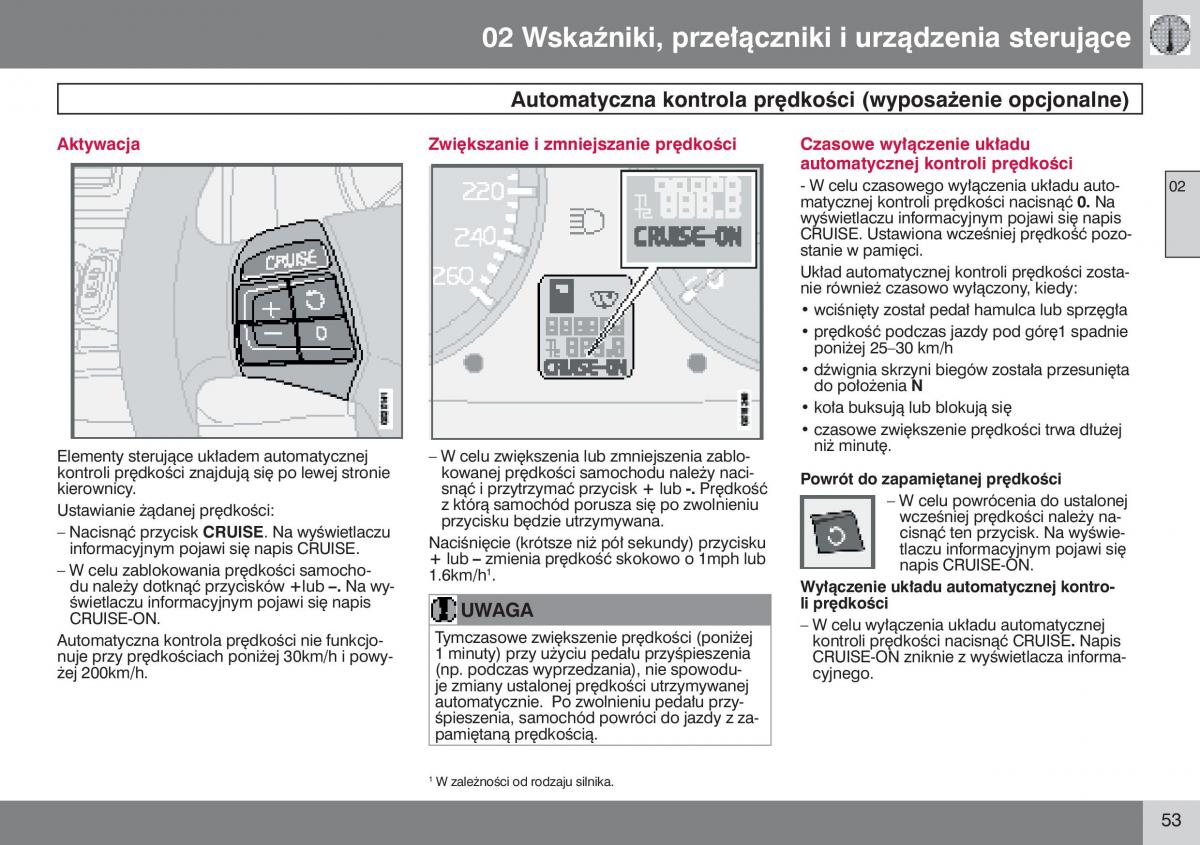 manual  Volvo S40 II instrukcja / page 54